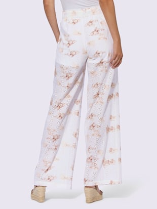 Pantalon imprimé qualité tissée (Image 3)