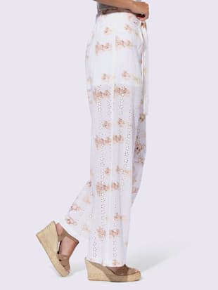 Pantalon imprimé qualité tissée (Image 2)