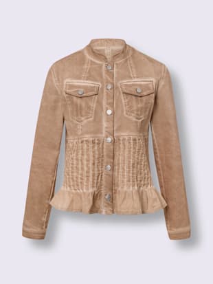 Veste blazer délavage « oil dyed » tendance (Image 4)