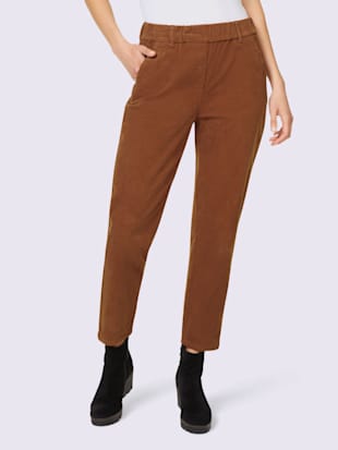Pantalon en velours côtelé qualité micro-mousse douce