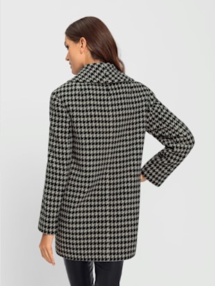 Veste en laine motif pied-de-poule (Image 3)