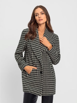 Veste en laine motif pied-de-poule (Image 2)