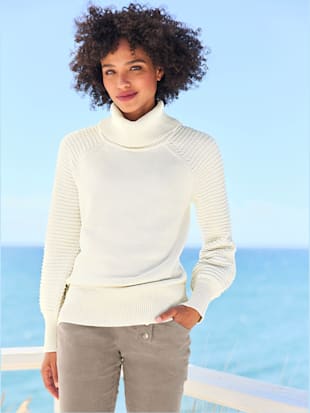 Pull pur coton