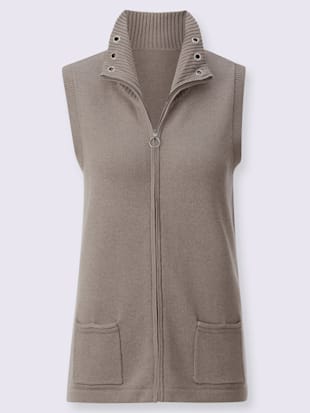 Gilet en tricot 50% coton