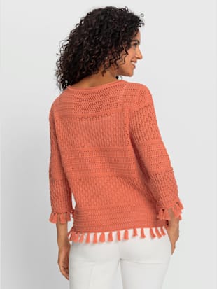 Pull ajouré pur coton (Image 3)