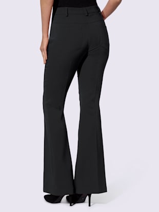 Pantalon extensible coupe bootcut tendance (Image 3)