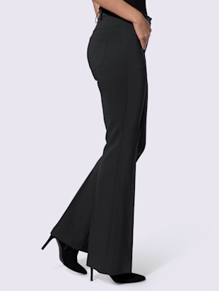 Pantalon extensible coupe bootcut tendance (Image 2)