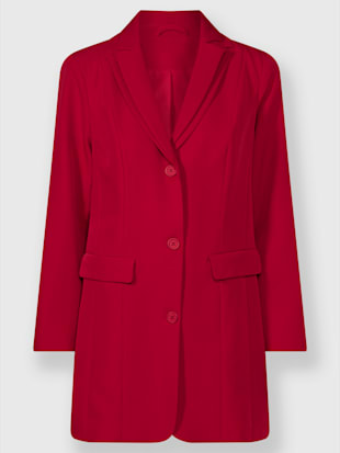 Blazer long col à revers élégant (Image 4)