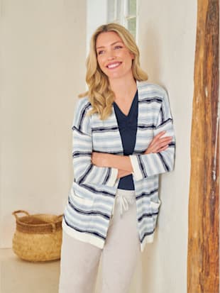 Veste en tricot 20% lin