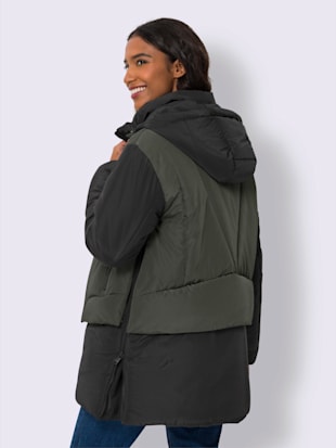 Veste aspect 2 en 1 tendance