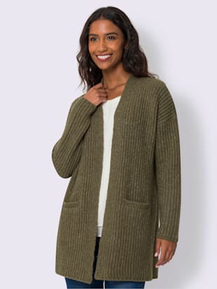 Veste en tricot coupe ouverte