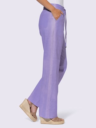 Pantalon en lin qualité tissée (Image 2)