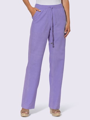 Pantalon en lin qualité tissée (Image 1)