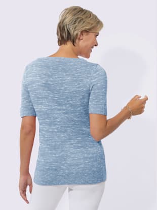 Pull ajouré avec coton