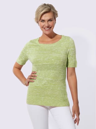 Pull ajouré avec coton (Image 2)