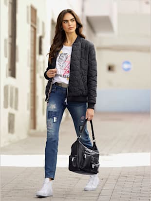 Veste réversible forme blouson tendance (Image 1)