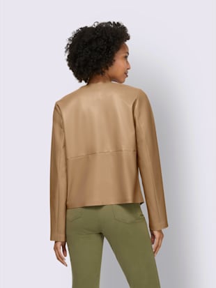 Blazer en imitation cuir imitation cuir