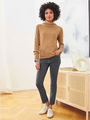 Pull coupe tendance des manches