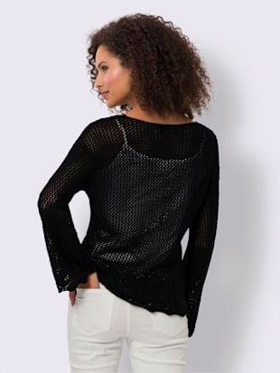 Pull ajouré pur coton (Image 3)
