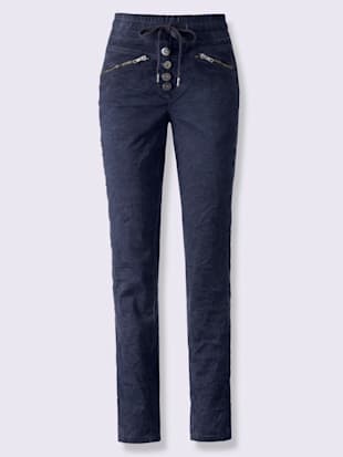 Pantalon délavage « oil dyed » tendance