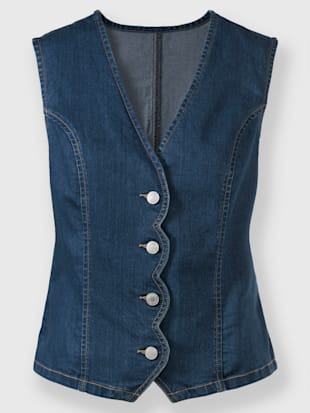 Gilet en jean qualité coton