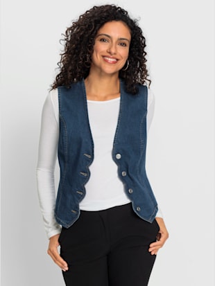 Gilet en jean qualité coton