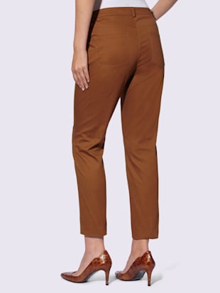 Pantalon extensible ceinture élastique latérale