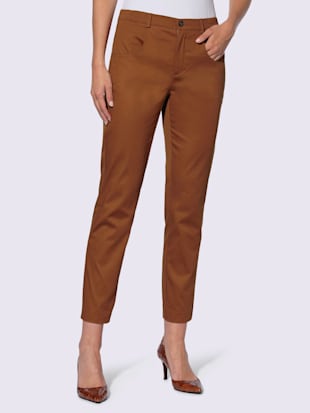 Pantalon extensible ceinture élastique latérale