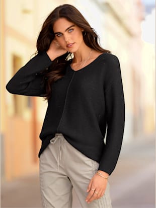 Pull à encolure en v encolure v tendance