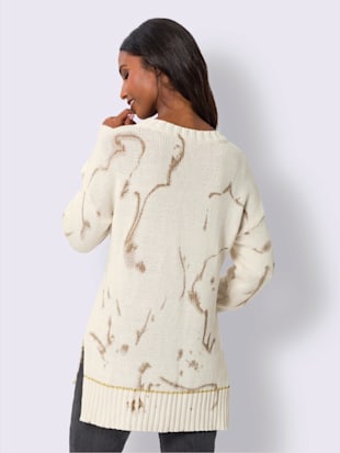 Pull en tricot inscription brillante (Image 3)
