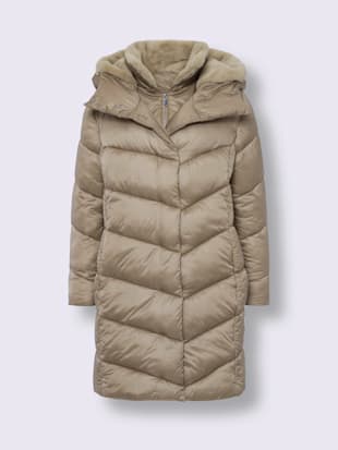 Manteau matelassé aspect 2 en 1 tendance