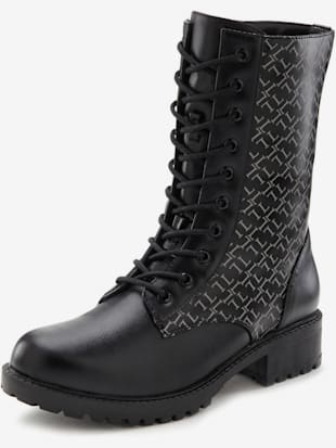 Bottines avec imprimé tendance et semelle profilée légère