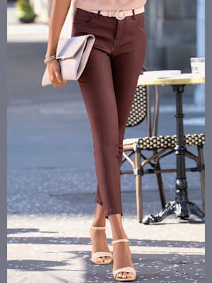 Jegging stature standard, coleur bordeaux - HELLINE
