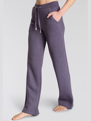 Pantalon détente pantalon molletonné confortable avec jambes larges