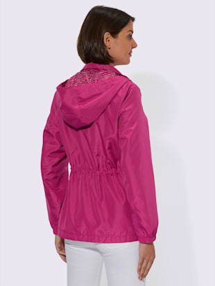 Veste à capuche déperlant et coupe-vent