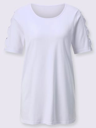 T-shirt long jersey interlock