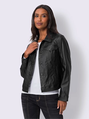 Veste blazer revêtement mat et brillant (Image 2)
