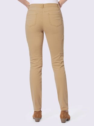 Pantalon twill 96% coton