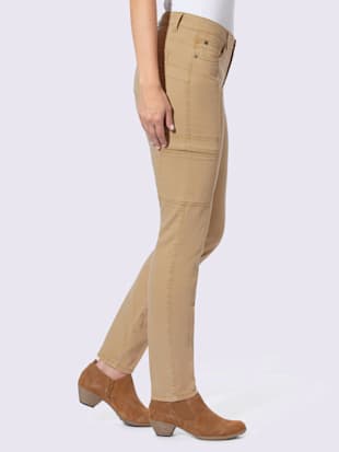 Pantalon twill 96% coton