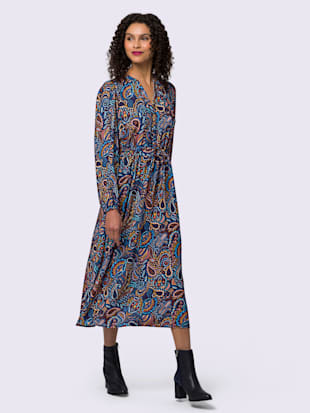 Robe imprimée motif paisley coloré