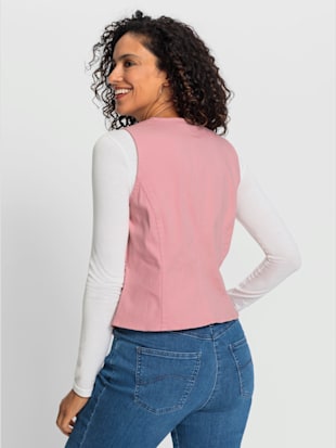 Gilet en jean pourcentage de coton élevé