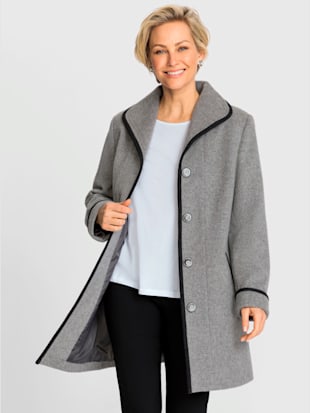 Veste en laine 70% laine, 15% alpaga