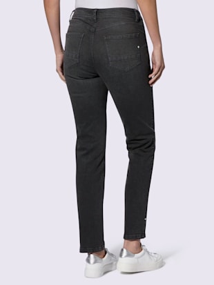 Jean skinny coutures de séparation affinantes (Image 4)