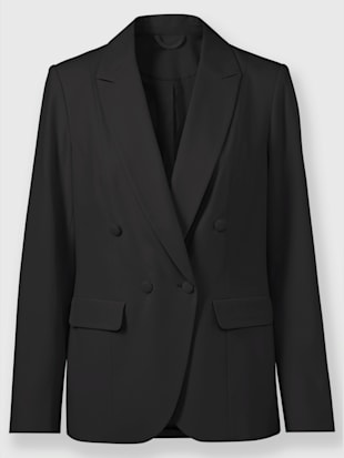 Blazer double patte de boutonnage