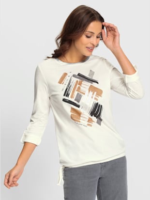 T-shirt imprimé 50% coton et 50% modal (Image 2)