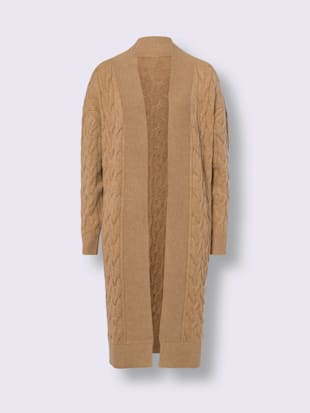 Manteau en tricot superbe motif torsadé (Image 4)