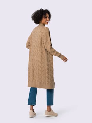 Manteau en tricot superbe motif torsadé (Image 3)