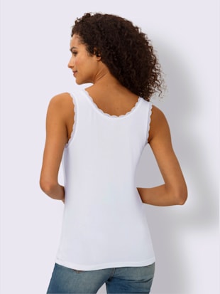 Débardeur détails en dentelle tendance (Image 3)