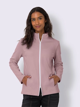 Veste légère glissière contrastée