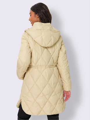 Manteau matelassé coulisse pour régler la taille